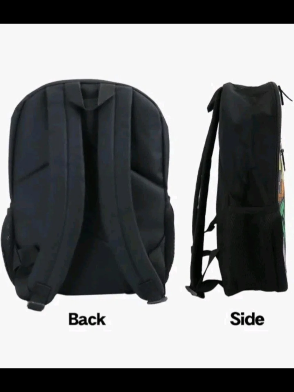 Minecraft backpack featuring